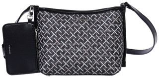 Thumbnail 1: Tahari Tahari Logo Print Top Zip Crossbody Bag with Pouch 
