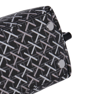 Thumbnail 4: Tahari Tahari Logo Print Top Zip Crossbody Bag with Pouch 