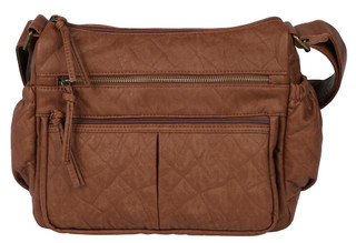 Thumbnail 1: Bueno Bueno Solid Color Side Pocket Hobo Satchel Bag 