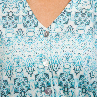Thumbnail 3: Skyes The Limit Skyes The Limit Womens 3/4 Sleeve Banded Bottom Top 