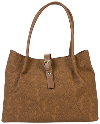 Thumbnail 1: Bueno Bueno Large Embossed Paisley Tote Bag 