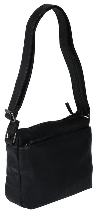 Thumbnail 3: Bueno Bueno Embossed Top Zip Satchel Crossbody Bag 