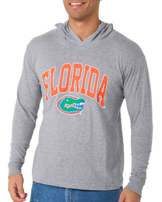 Thumbnail 1: Florida Gators Florida Gators Mens Long Sleeve Hooded Tee by Park Fields 