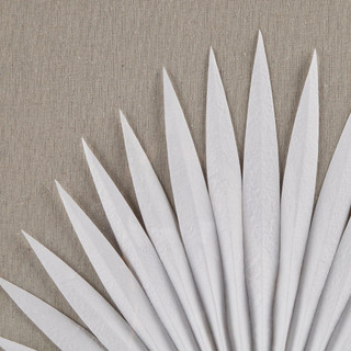 Thumbnail 5: Madison Park Sabal Framed Rice Paper Palm Leaves Shadowbox Wall Decor Set 