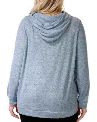 Thumbnail 3: Workshop Workshop Womens Plus Long Sleeve Hoodie 