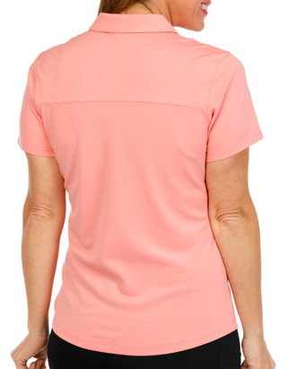 Thumbnail 2: Puma Golf Puma Golf Womens Short Sleeve Solid Pique Polo Shirt 