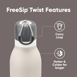 Thumbnail 4: OWALA Owala 24 oz FreeSip Twist Stainless Steel Water Bottle 