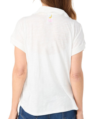 Thumbnail 3: Democracy Democracy Womens Short Sleeve Collared Top 