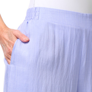 Thumbnail 3: GEMMA & JANE Gemma + Jane Womens Solid Linen Pants 
