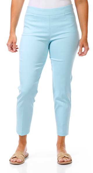 Thumbnail 1: Zac & Rachel Zac & Rachel Womens Solid Ultimate Fit Pants 