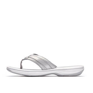 Thumbnail 6: Clarks Clarks Womens Cloudsteppers Breeze Sea Flip Flops 