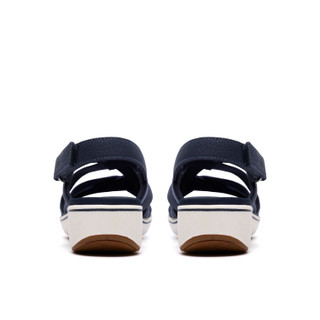 Thumbnail 3: Clarks Clarks Womens Cloudsteppers BreezeRae Ana Wedge Sandals 