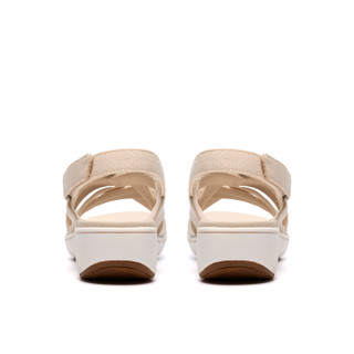 Thumbnail 4: Clarks Clarks Womens Cloudsteppers BreezeRae Ana Wedge Sandals 