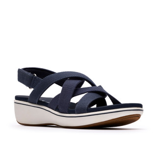 Thumbnail 1: Clarks Clarks Womens Cloudsteppers BreezeRae Ana Wedge Sandals 