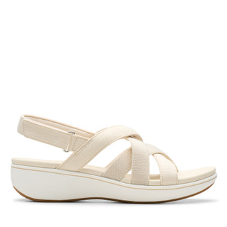 Thumbnail 6: Clarks Clarks Womens Cloudsteppers BreezeRae Ana Wedge Sandals 