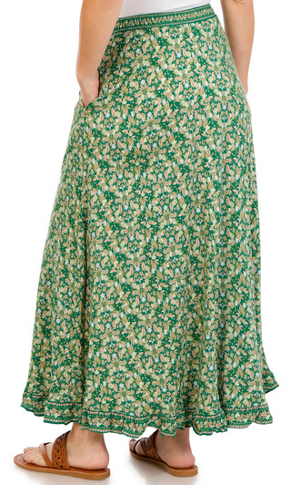 Thumbnail 3: MAX STUDIO Max Studio Womens Floral Maxi Skirt 