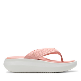 Thumbnail 4: Clarks Clarks Womens Cloudsteppers Solevana Post Flip Flops 
