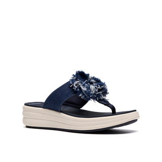 Thumbnail 1: Clarks Clarks Womens Cloudsteppers Drift Rose Flip Flops 
