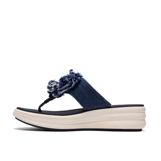 Thumbnail 6: Clarks Clarks Womens Cloudsteppers Drift Rose Flip Flops 