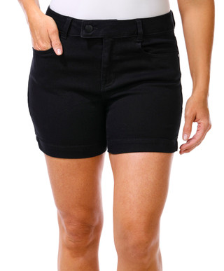 Thumbnail 1: D. Jeans D. Jeans Womens Extended Tab Denim Shorts 