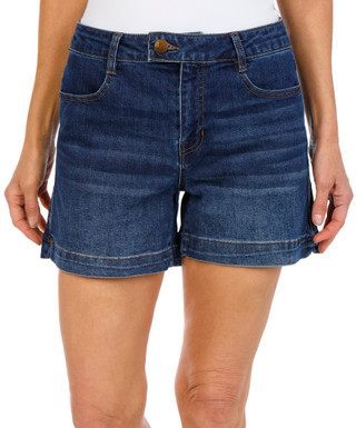 Thumbnail 1: D. Jeans D. Jeans Womens Extended Tab Denim Shorts 