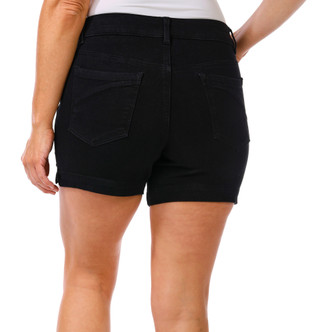 Thumbnail 2: D. Jeans D. Jeans Womens Extended Tab Denim Shorts 