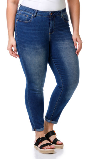 Thumbnail 1: COPPERFLASH Copper Flash Womens Mid Rise Skinny Jeans 