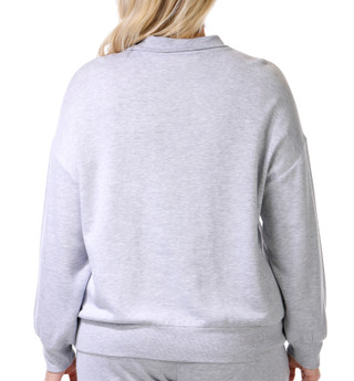 Thumbnail 5: Workshop Workshop Womens Plus 2 Pc Quarter Zip & Pants Set 