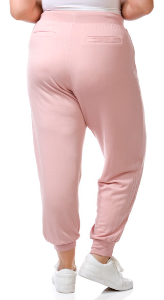 Thumbnail 4: Workshop Workshop Womens Plus 2 Pc Quarter Zip & Pants Set 