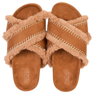 Thumbnail 1: RACHEL ROY Rachel Roy Womens Faux Suede Band Slippers 