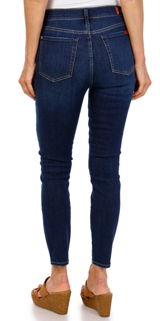 Thumbnail 2: 7 FOR ALL MANKIND 7 For All Mankind Womens High Waisted Ankle Denim Jeans 