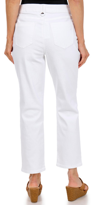 Thumbnail 2: Nautica Nautica Womens Mid Rise Straight Ankle Jeans 