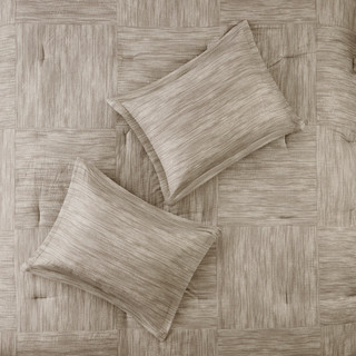 Thumbnail 9: Madison Park Madison Park 7 Pc. Walter Seersucker Comforter Set 