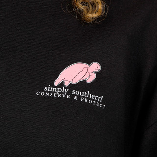 Thumbnail 2: SIMPLY SOUTHERN Simply Southern Juniors Long Sleeve Floral Turtle Top 