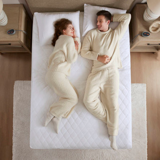Thumbnail 11: Beautyrest Beautyrest Cotton Blend Heated Mattress Pad 