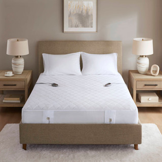 Thumbnail 15: Beautyrest Beautyrest Cotton Blend Heated Mattress Pad 