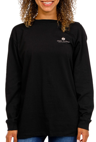 Thumbnail 3: SIMPLY SOUTHERN Simply Southern Juniors Long Sleeve Butterfly Top 