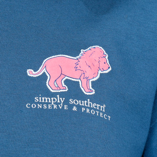 Thumbnail 4: SIMPLY SOUTHERN Simply Southern Juniors Long Sleeve Floral Lion Top 