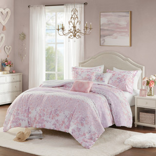Thumbnail 1: Intelligent Design Intelligent Design Oliena Floral Paisley Comforter Set 