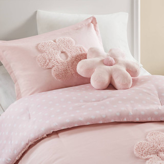 Thumbnail 5: INTELLIGENT DESIGN KIDS Intelligent Design Kids Gracie Floral Comforter Set 
