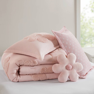 Thumbnail 11: INTELLIGENT DESIGN KIDS Intelligent Design Kids Gracie Floral Comforter Set 