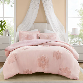 Thumbnail 9: INTELLIGENT DESIGN KIDS Intelligent Design Kids Gracie Floral Duvet Cover Set 