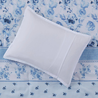 Thumbnail 6: Intelligent Design Intelligent Design Christa Floral Striped Comforter Set 