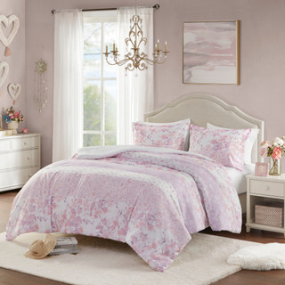Thumbnail 1: Intelligent Design Intelligent Design Oliena Floral Paisley Duvet Cover Set 