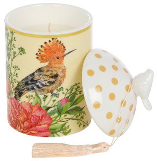 Thumbnail 1: BIG BOX RETAILER Big Box Retailer Mango Papaya Ceramic Jar Soy Candle, 16 oz 