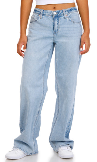 Thumbnail 1: YMI YMI Juniors 90s Style Wide Leg Jeans 