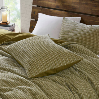 Thumbnail 9: Woolrich Woolrich Lyon Waffle Washed Duvet Cover Set 