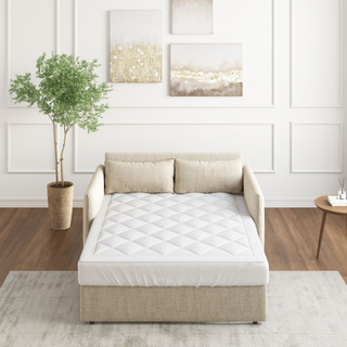 Thumbnail 7: Sleep Philosophy Sleep Philosophy Holden Waterproof Sofa Bed Mattress Pad 