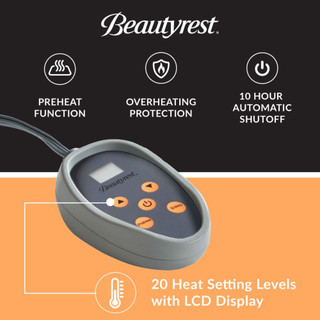 Thumbnail 11: Beautyrest Beautyrest Plush Heated Blanket 