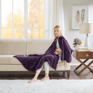 Thumbnail 3: Beautyrest Beautyrest Plush Heated Throw 
